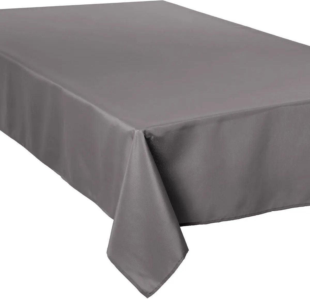 Tafelkleed Rechthoekig 300 X 150 Cm Polyester - Tafellakens - Grijs