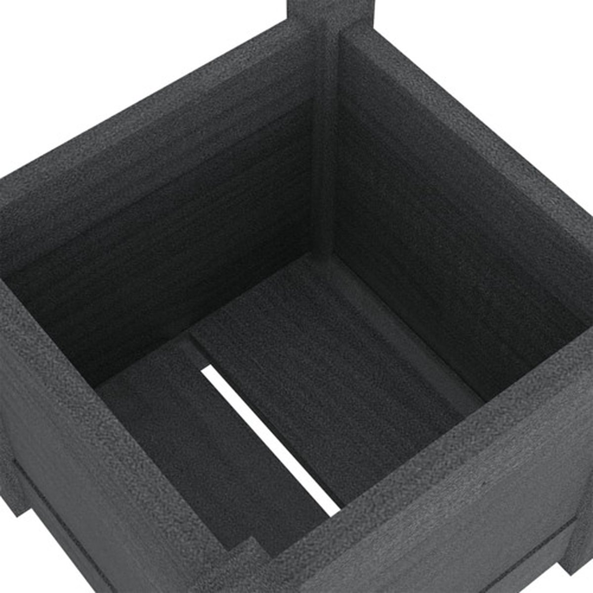 Vidaxl Plantenbakken 2 St 31x31x31 Cm Massief Grenenhout - Grijs