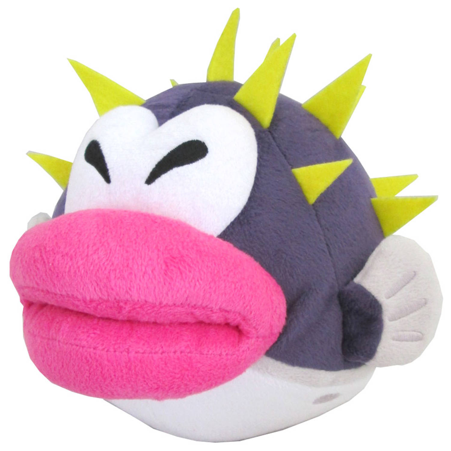 San-ei Co Super Mario Bros Porcupuffer Knuffel - 18 Cm