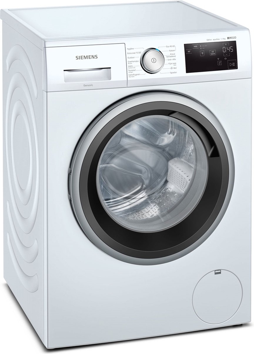 Siemens wasmachine WM14UR72NL met varioSpeed