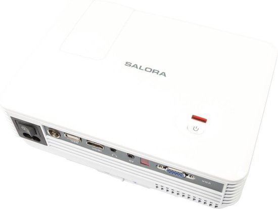 Salora 40BHD800 - Beamer - LED - HDMI - USB - TV tuner - Wit
