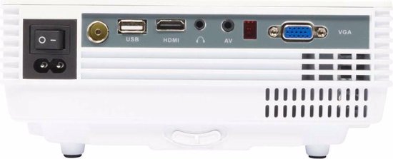 Salora 40BHD800 - Beamer - LED - HDMI - USB - TV tuner - Wit