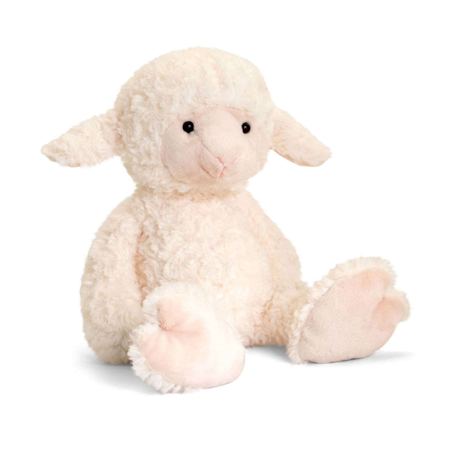 Keel Toys Pluche Knuffel Dier Schaap/lammetje 18 Cm - Knuffel Boederijdieren