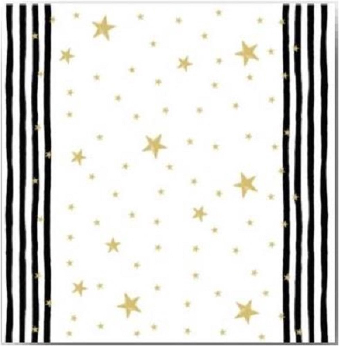Duni Kerst Thema Tafellopers/placemats Met Sterretjes 40 X 480 Cm - Tafellakens