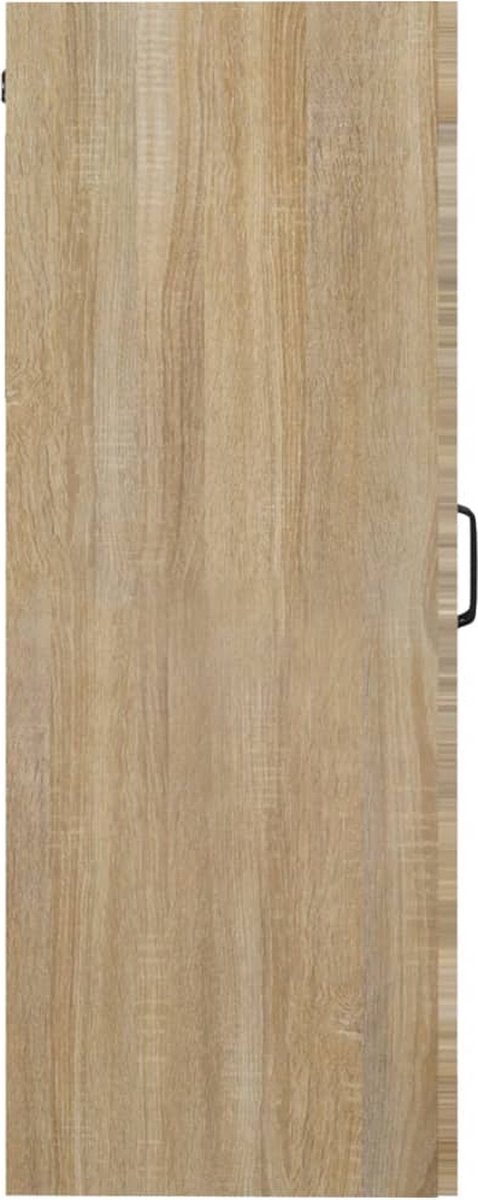Vidaxl Hangkast 69,5x34x90 Cm Sonoma Eikenkleurig - Bruin
