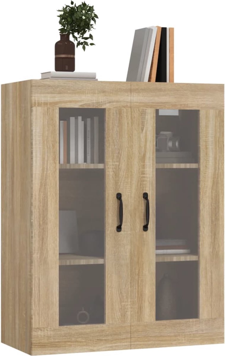 Vidaxl Hangkast 69,5x34x90 Cm Sonoma Eikenkleurig - Bruin