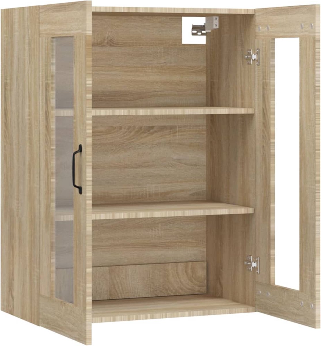 Vidaxl Hangkast 69,5x34x90 Cm Sonoma Eikenkleurig - Bruin