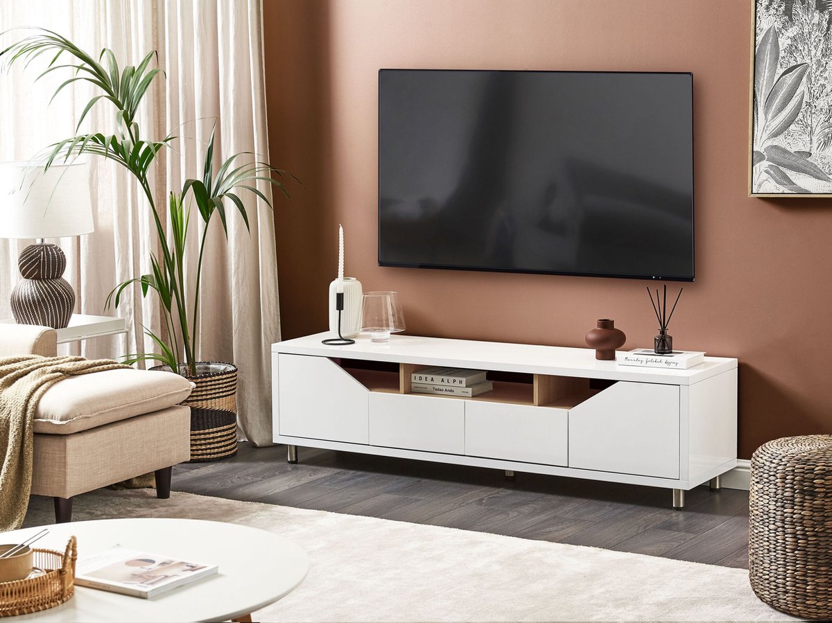 Beliani Cinci - Tv-kast-wit-mdf