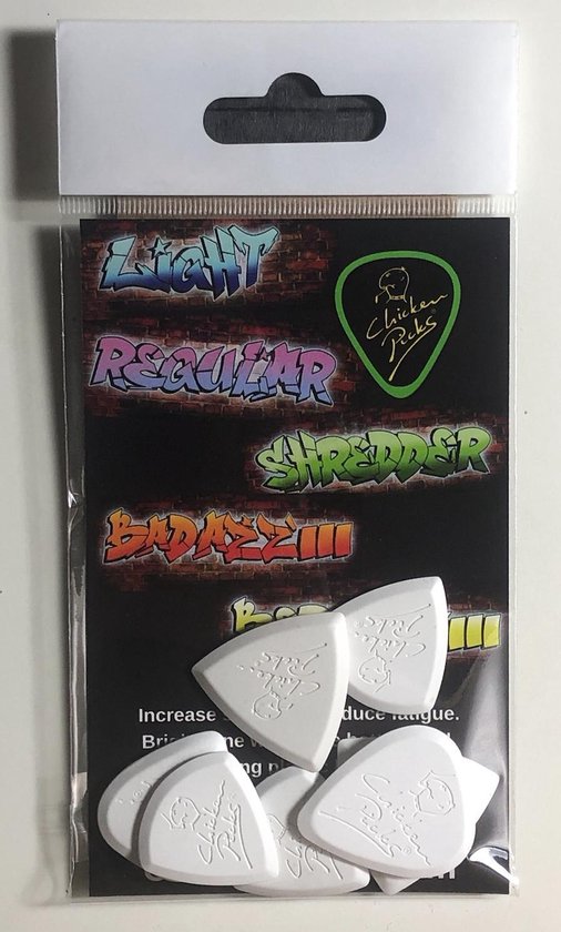 ChickenPicks Try-Out Set plectrums (7 stuks)