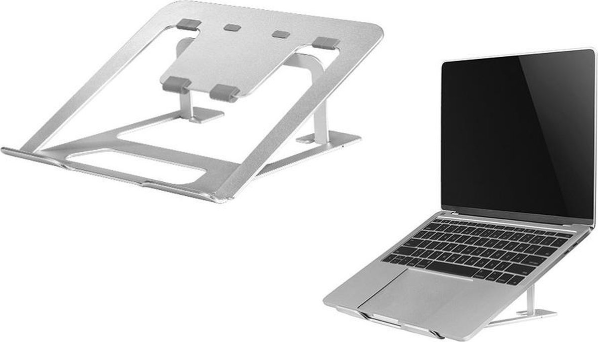 NewStar Neomounts by NSLS085 Opvouwbare Laptopstandaard Zilver - Silver