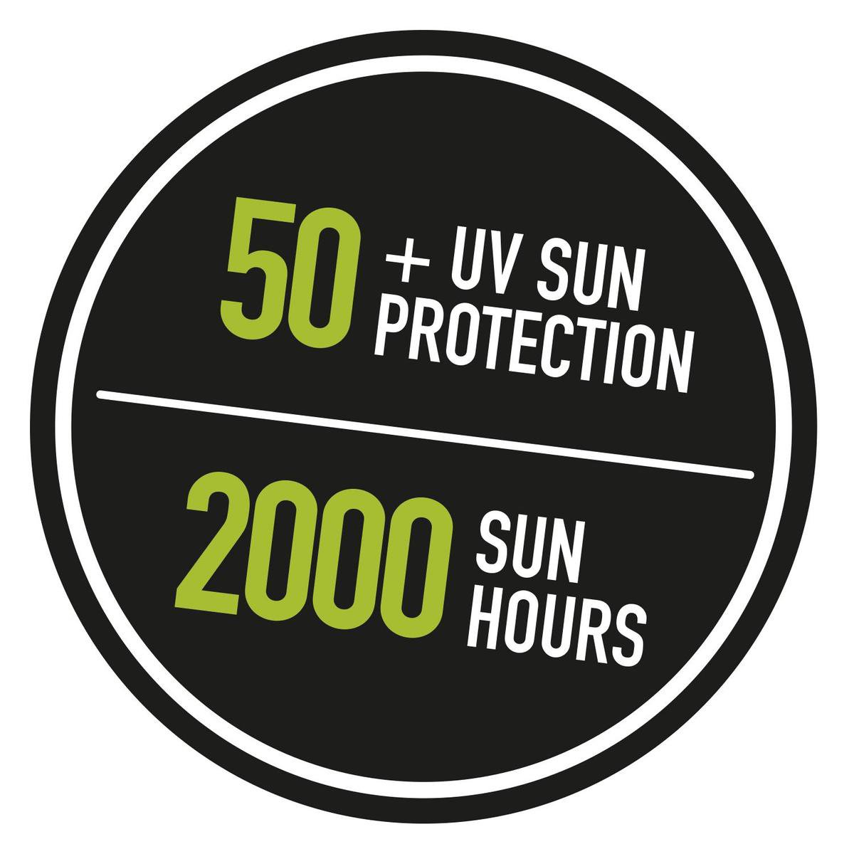 Madison Loungesethoes 400x300x70 cm - Grijs