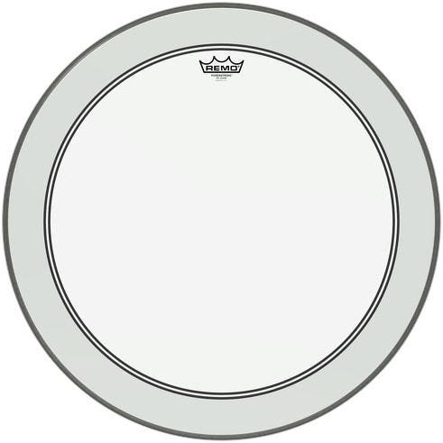 Remo P3-1324-C2 Powerstroke 3 Clear 24 inch bassdrumvel