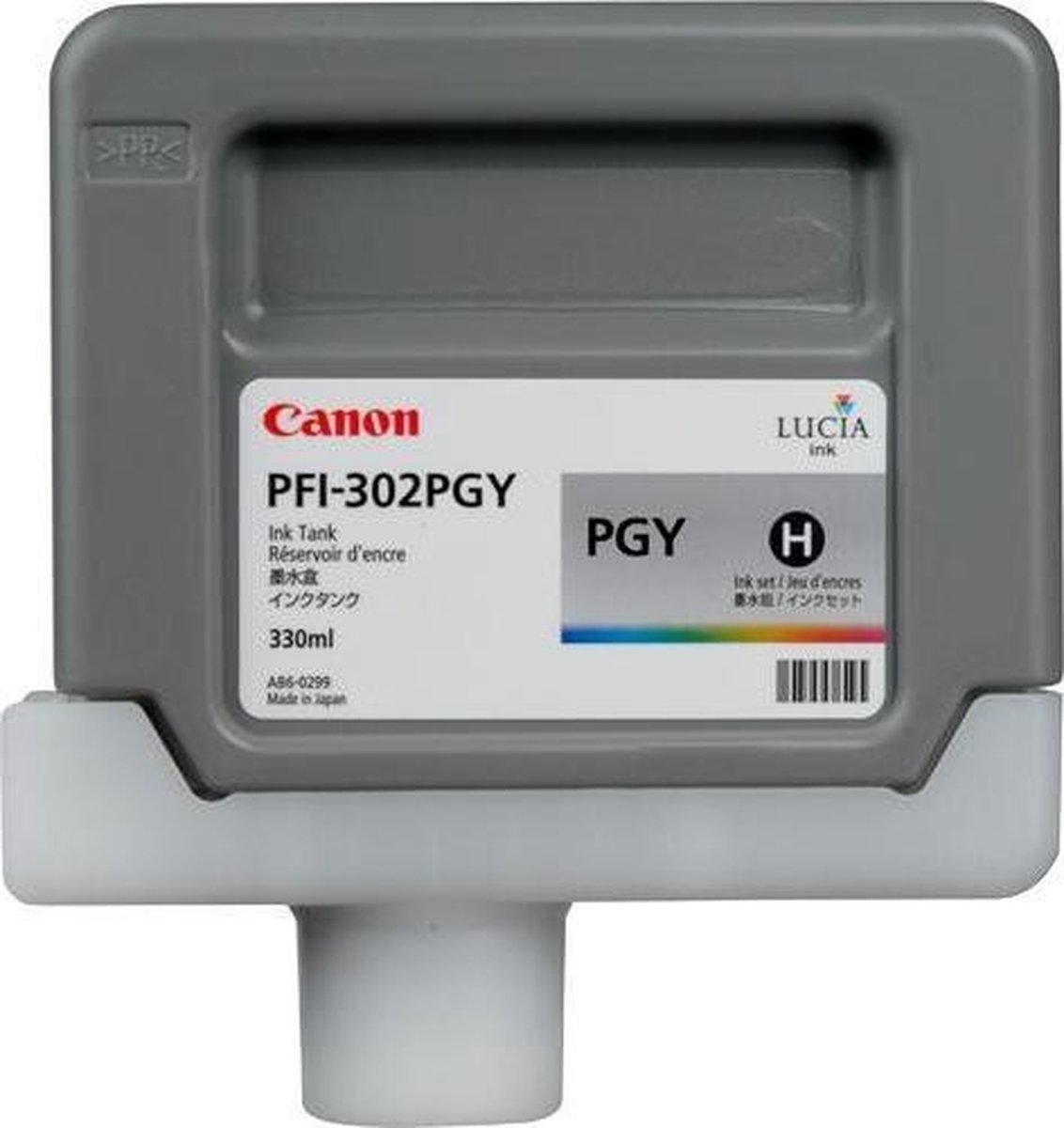 Canon PFI-302 Inktcartridge - - Grijs