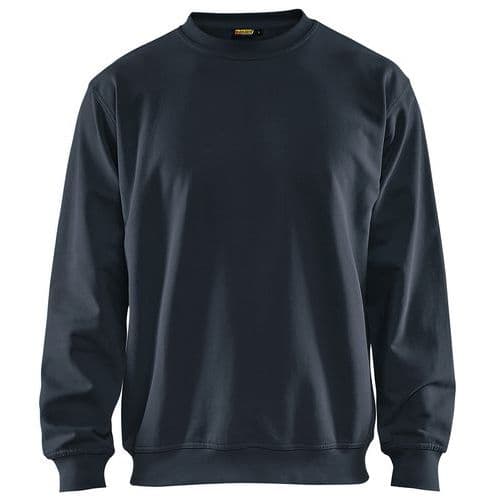 Blaklader Sweatshirt 3340 - ronde hals - donke rmarineblauw