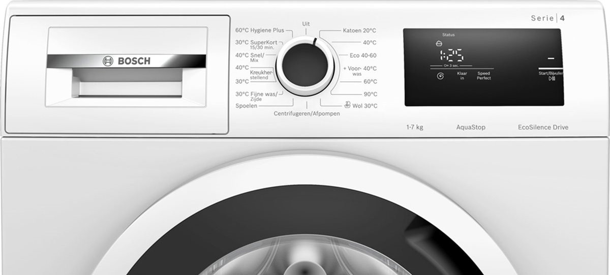 Bosch wasmachine WAN28076NL met SpeedPerfect