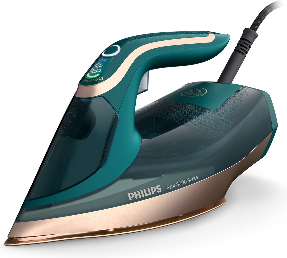 Philips 8000 Series Dst8030/70 Stoomstrijkijzer Azur - Groen