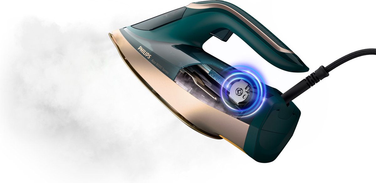 Philips 8000 Series Dst8030/70 Stoomstrijkijzer Azur - Groen