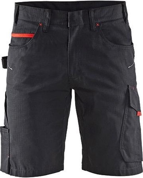 Blaklader Service Short 1499 - zwart/rood