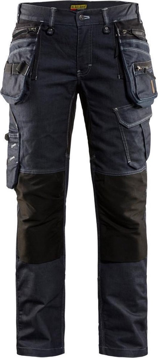 Blaklader Werkbroek Dames X1900 Stretch 7990 - marineblauw/zwart