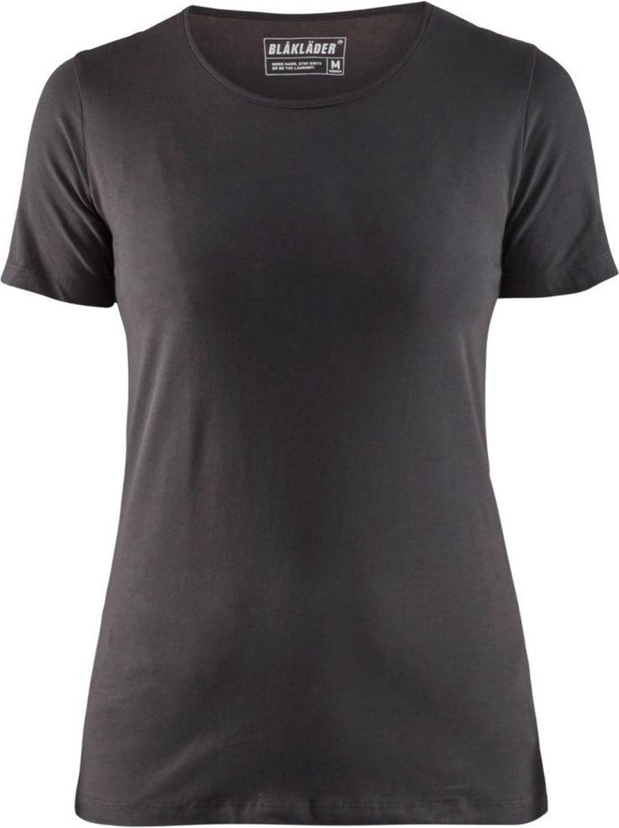 Blaklader T-Shirt Dames 3304 - ronde hals - donkergrijs