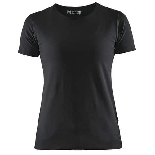 Blaklader T-Shirt Dames 3304 - ronde hals - zwart