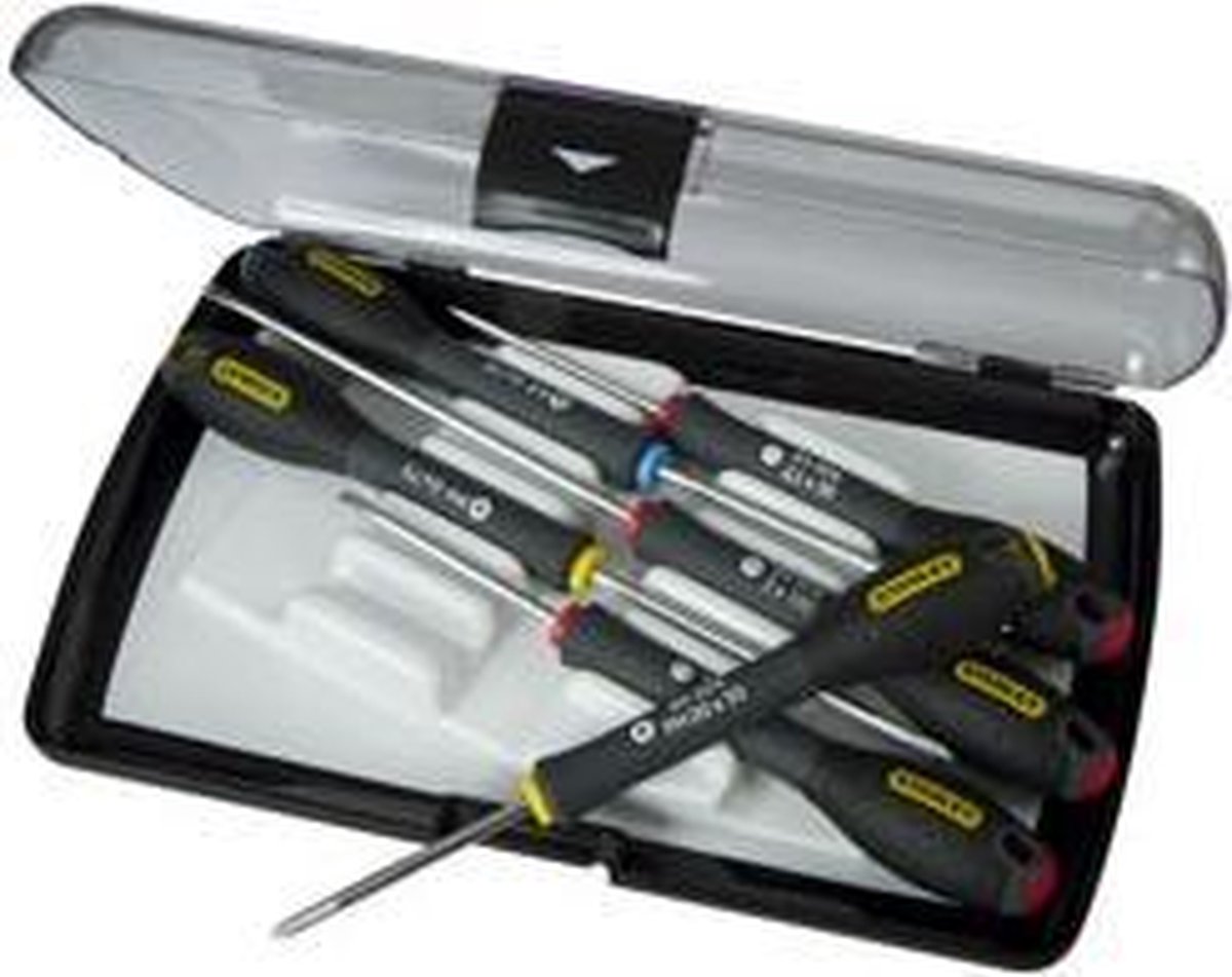Stanley Set van 6 precisieschroevendraaiers Fatmax