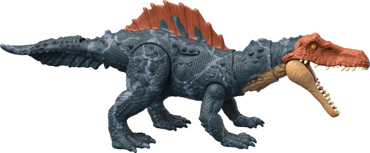 Mattel - Dinosaurio Figura De Acción Dominion Massive Action Siamosaurus