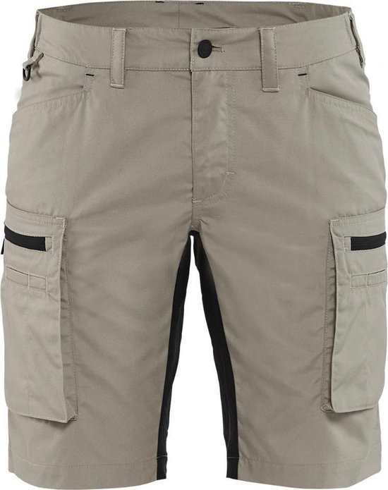 Blaklader Service Short Dames 7149 - stone/zwart