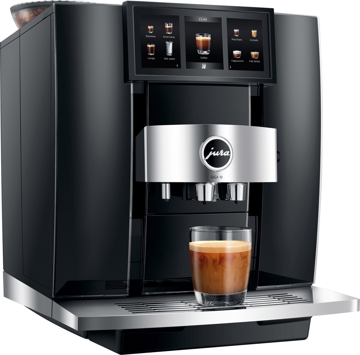 Jura espresso apparaat Giga 10 EA (Diamond Black) - Zwart
