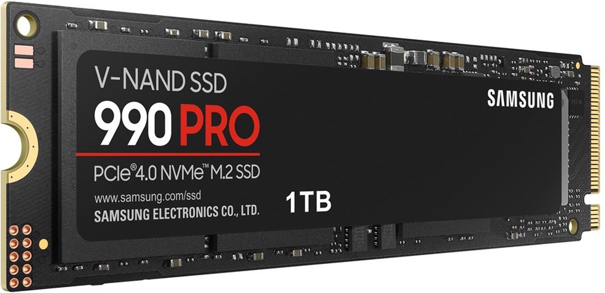 Samsung 990 PRO PCIe 4.0 NVMe&trade; M.2 SSD - Zwart