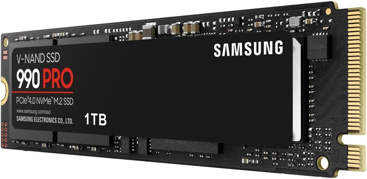 Samsung 990 PRO PCIe 4.0 NVMe&trade; M.2 SSD - Zwart