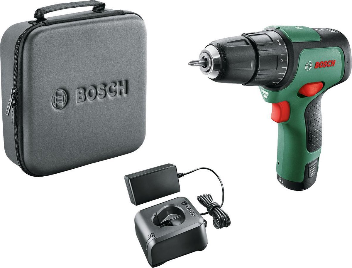 Bosch EasyImpact 12 | Accu Klopboorschroevendraaier | 12V | Incl. Accu en Lader