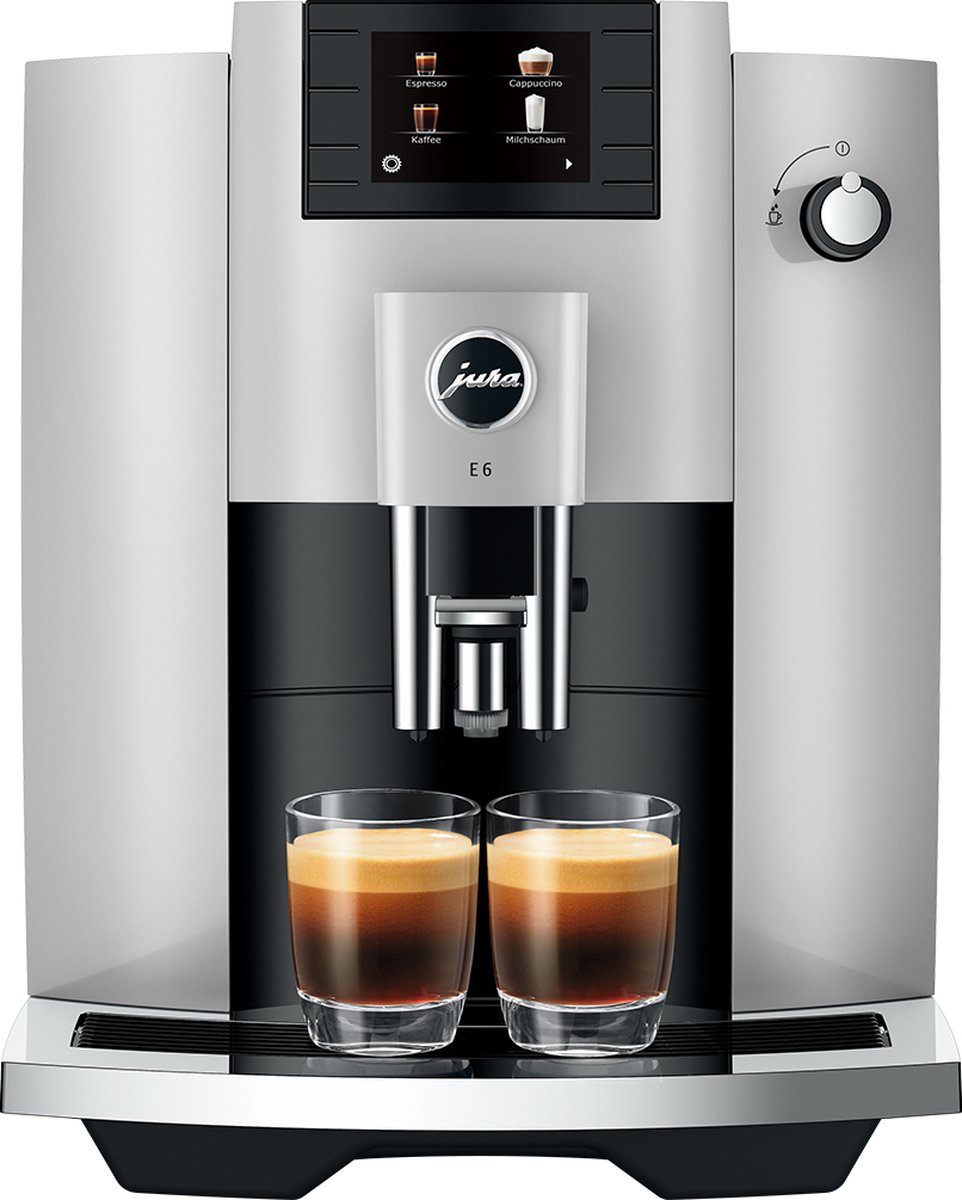 Jura espresso apparaat E6 EC (Platina)