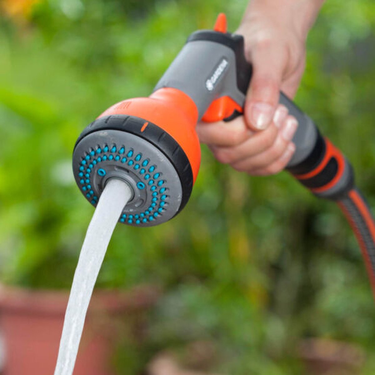 GARDENA Classic Multifunctionele Broes - Handsproeier - - Oranje