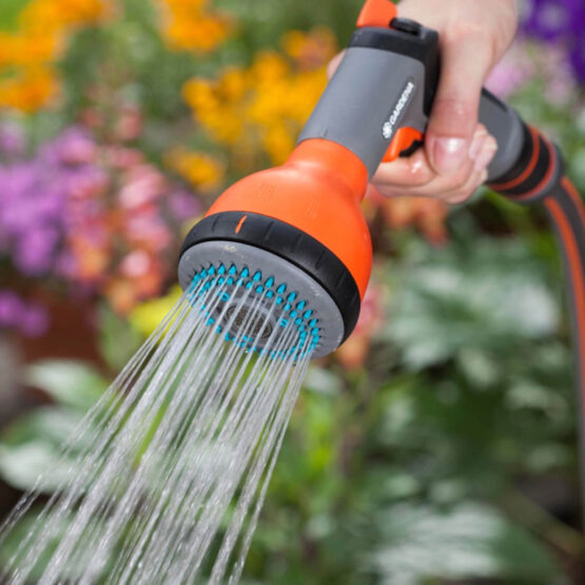 GARDENA Classic Multifunctionele Broes - Handsproeier - - Oranje