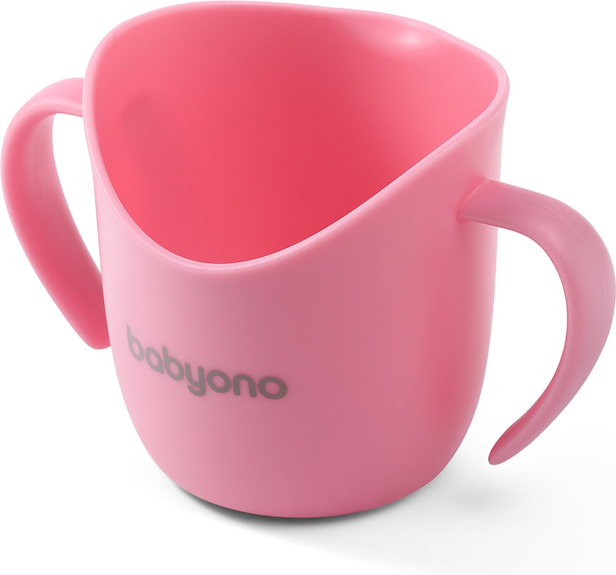 Babyono Drinkbeker Flow Ergonomisch Roze 12m+