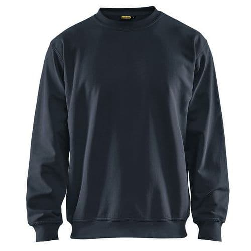 Blaklader Sweatshirt 3340 - ronde hals - donke rmarineblauw