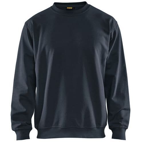 Blaklader Sweatshirt 3340 - ronde hals - donke rmarineblauw