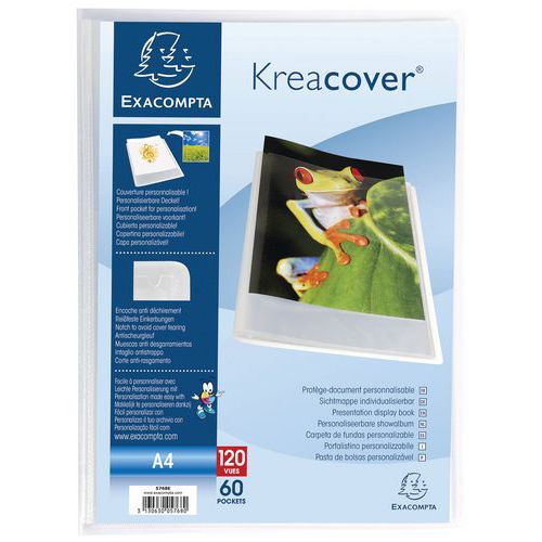 Exacompta Showalbum Kreacover® - A4. Transparant -