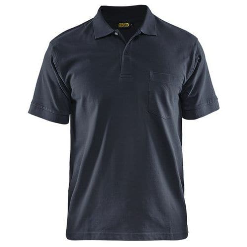 Blaklader Piqué Polo 3305 - ronde hals - donker marineblauw