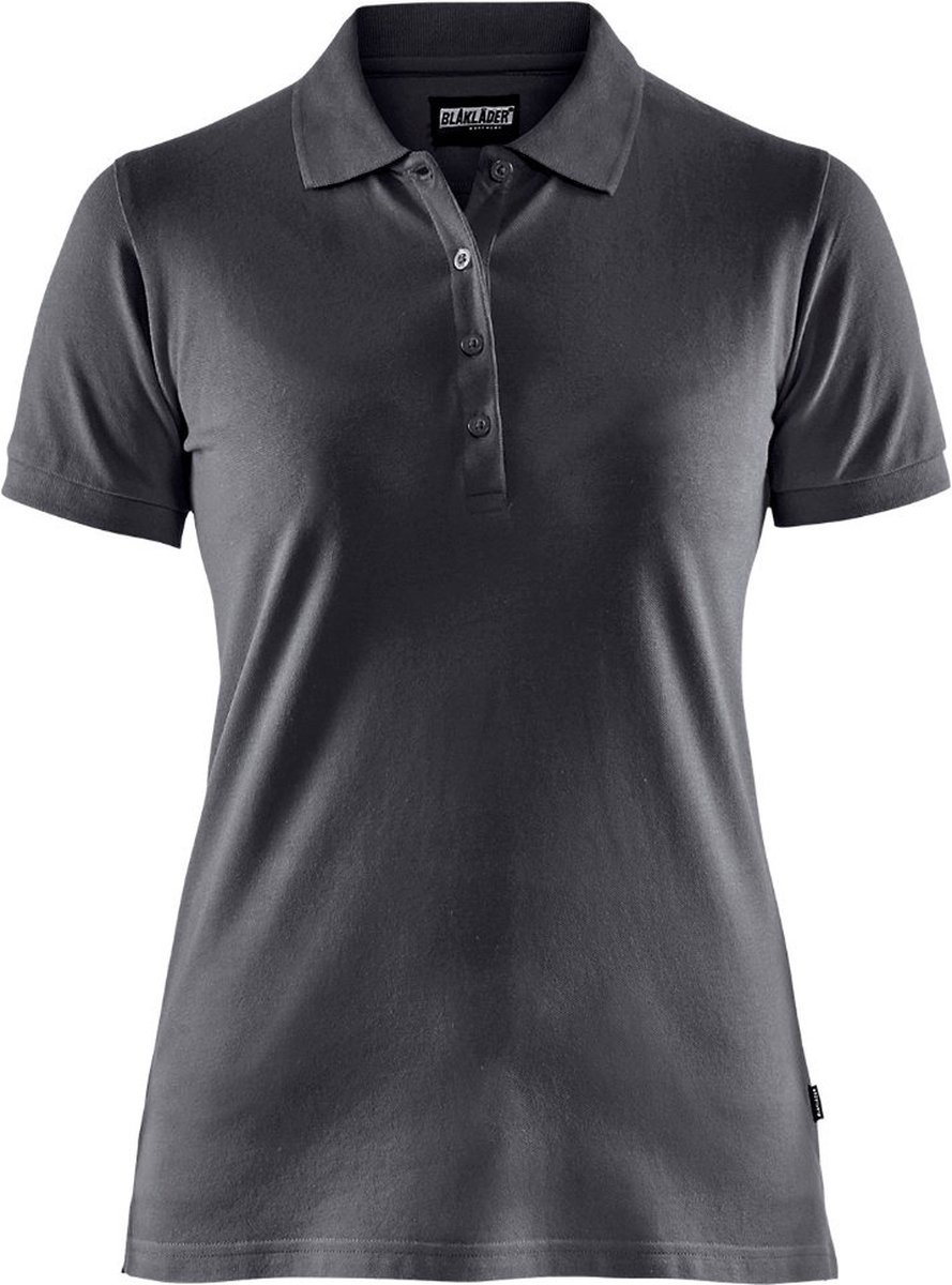 Blaklader Poloshirt Dames Piqué 3307 - donkergrijs