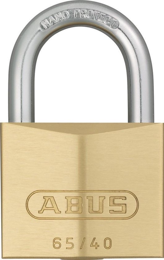 Abus Hangslot serie 65 - Gelijksluitend - 2 sleutels