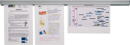 Jalema Presentatierail Grip-a-Strip - Muurmodel