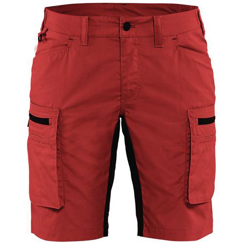 Blaklader Service Short Dames 7149 - rood/zwart