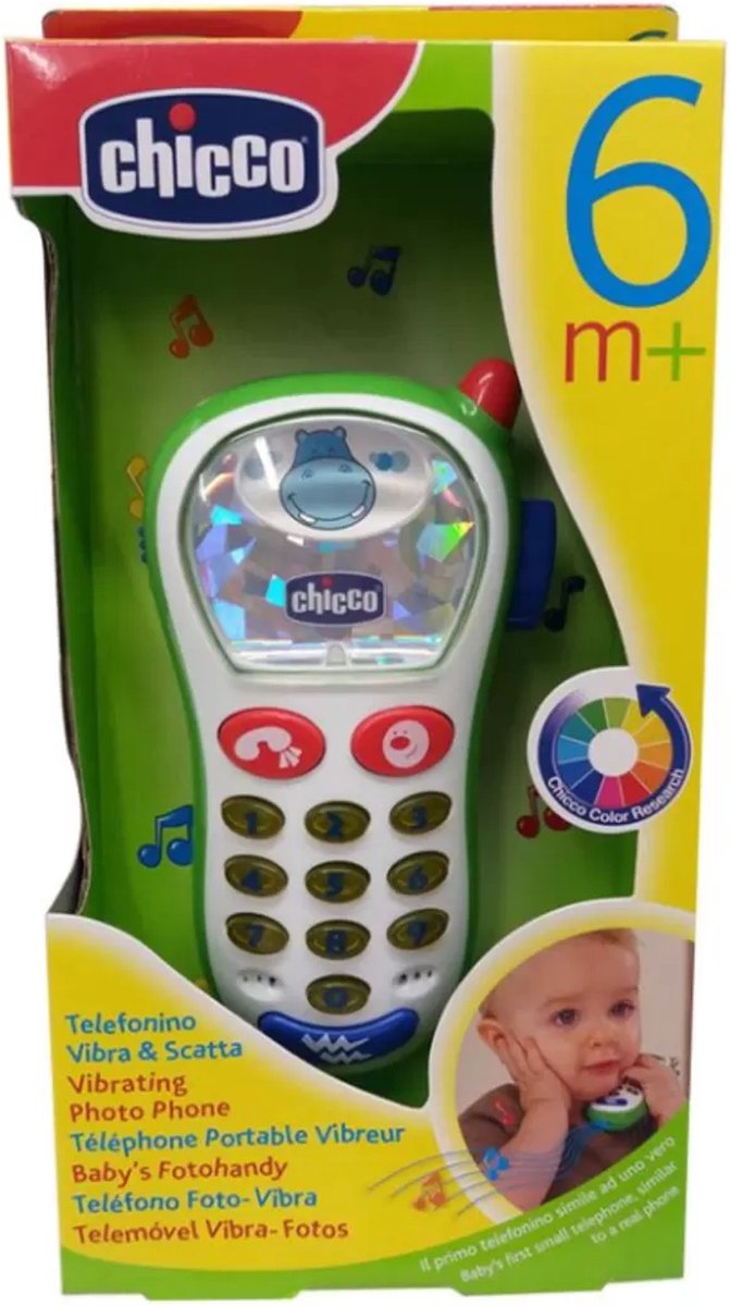Chicco - Rammelaar - Baby Fototelefoon