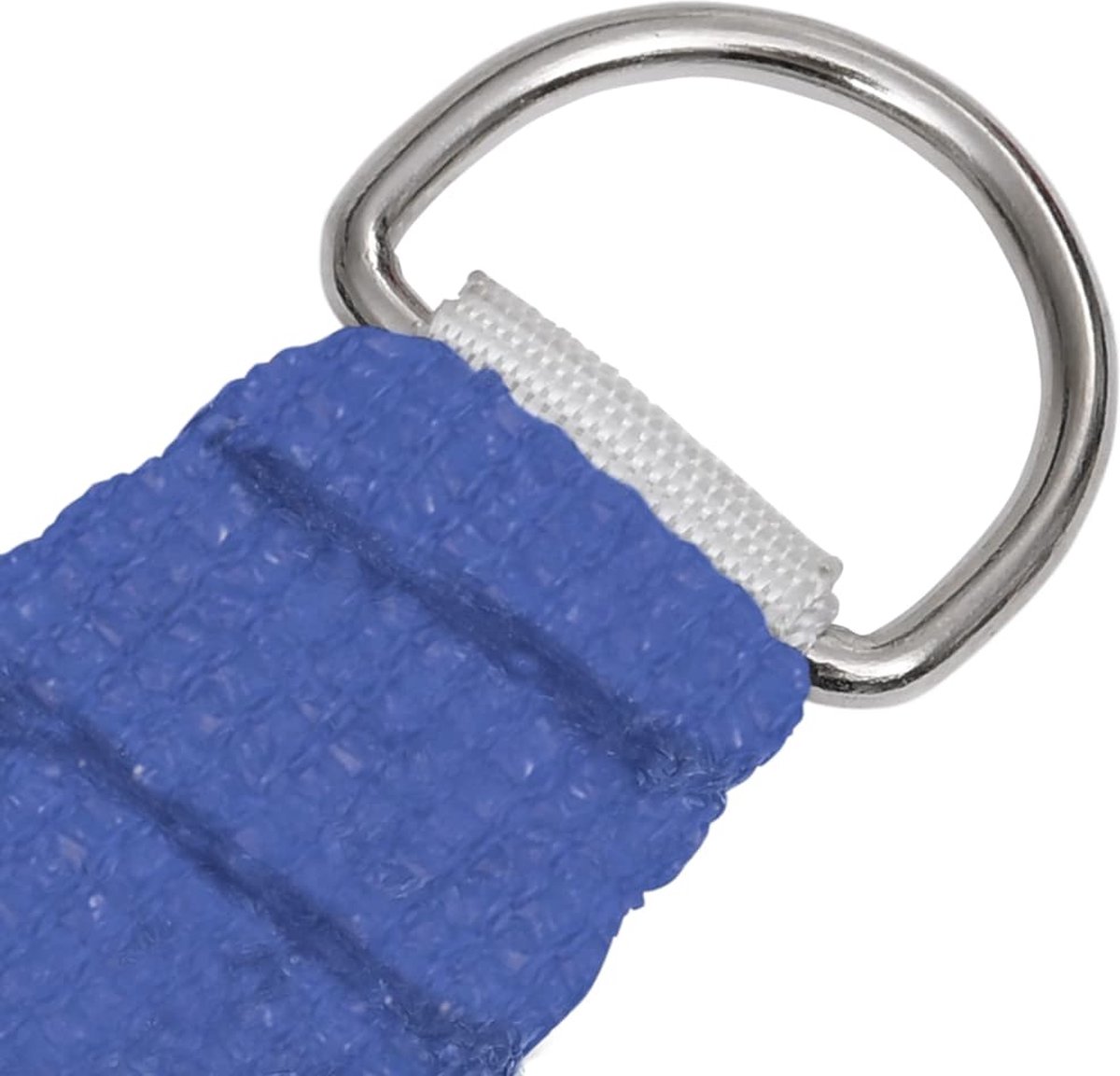 Vidaxl Zonnezeil 160 G/m² 2x5 M Hdpe - Blauw