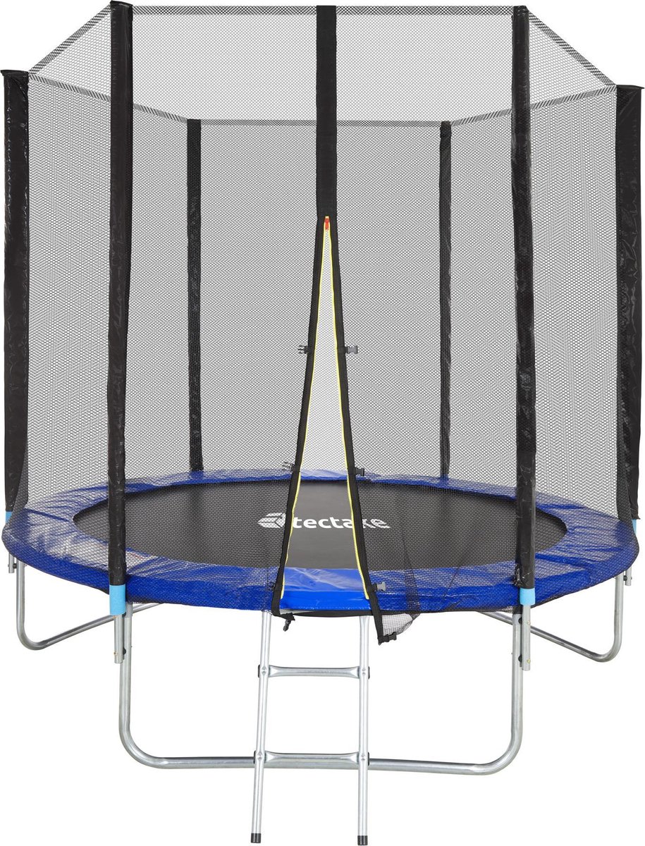 Tectake - Trampoline Garfunky 244 Cm - 403517 - Zwart