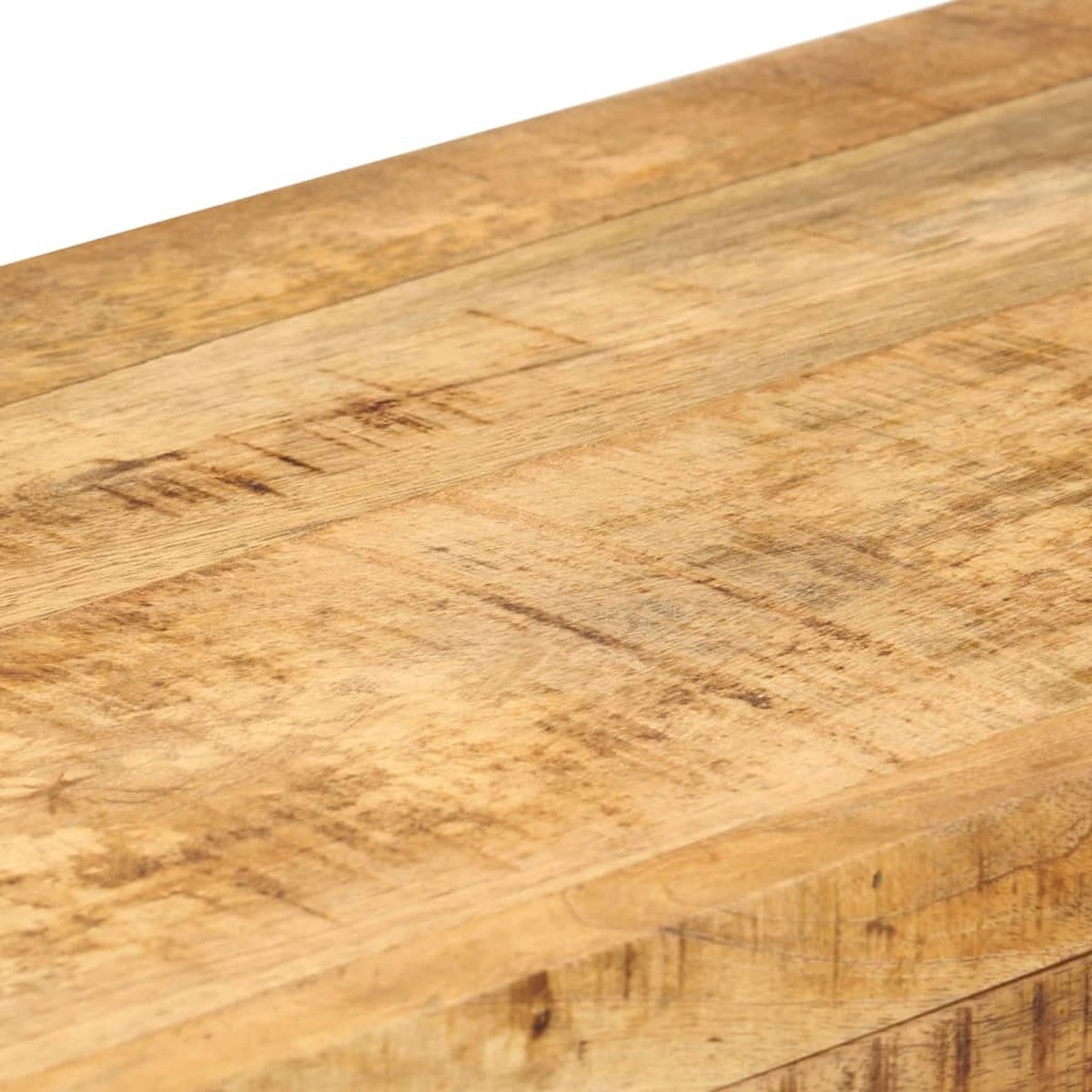 Vidaxl Wandtafel 110x30x76 Cm Massief Mangohout - Bruin