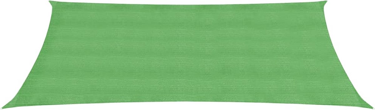 Vidaxl Zonnezeil 160 G/m² 2x5 M Hdpe Licht - Groen