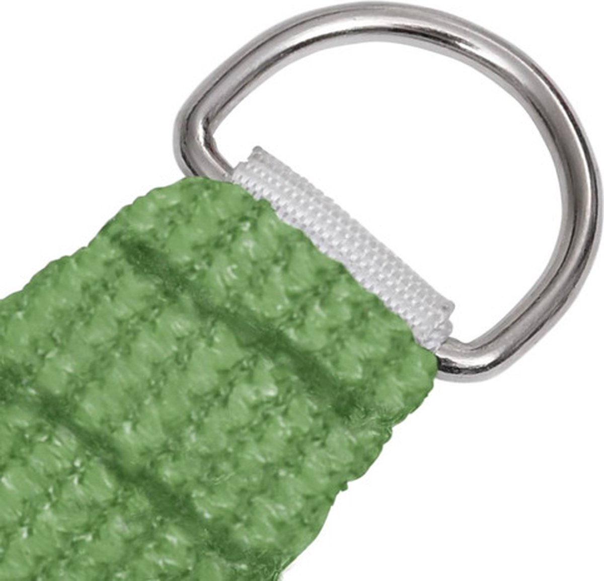 Vidaxl Zonnezeil 160 G/m² 2x5 M Hdpe Licht - Groen